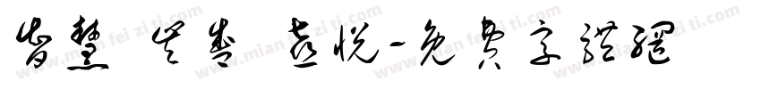 智慧 丰盛 喜悦字体转换